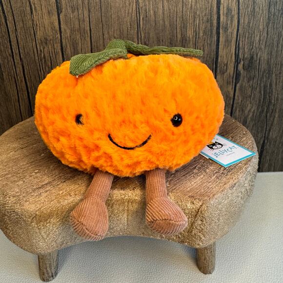 Jellycat Clementine NEW!  FAST SHIP Amuseables Clementine Jellycat Christmas - Picture 1 of 7